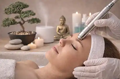 Microdermabrasion Behandlung