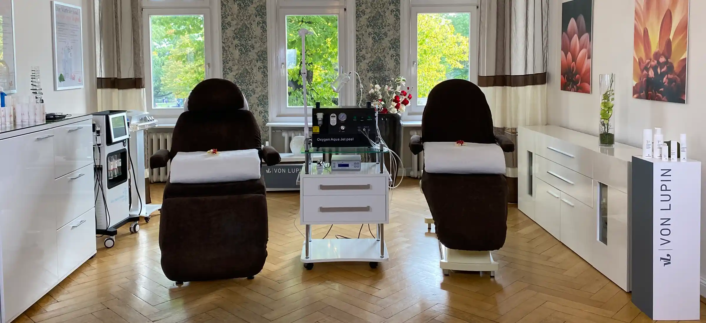 Behandlungsraum Kosmetikstudio Jungbrunnen Charlottenburg